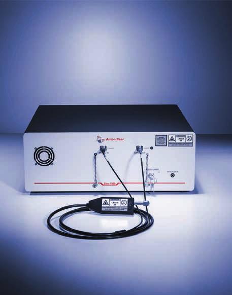 Raman-Technologien Viskosimetrie Portables Raman- Spektrometer: Cora 100 Mikroviskosimeter: Lovis 2000 M/ME Der tragbare Raman-Analyzer Cora 100 ist die robuste, unkomplizierte Lösung zur