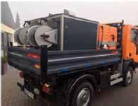 Hochdruckleistung 250 bar Wassertank 450 l Dieseltank 80 l Temperatur Weedkiller 95-99 C Motor Kohler Lomardini Diesel 18.