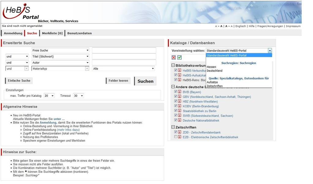 2.4 HeBIS-Portal Suche