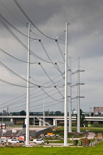 Pilotprojekt Bleiswijk, NL Errichtung von drei WinTrack Doppelmasten im Juni 2010 Nutzungsperspektiven -> niedrigere EMF-Werte -> attraktivere