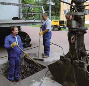 Brandenburg Projekt 701 Grundwasserwiederanstieg Südraum 2008 war der Baustart zur Sicherung Otts` Loch und Fabiansteich in Hosena.