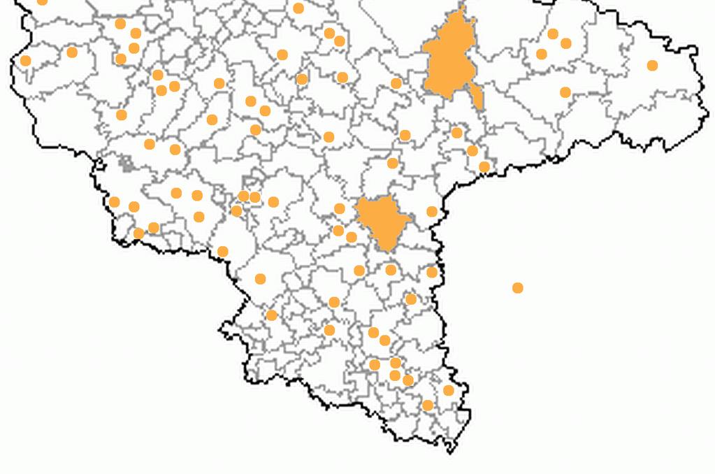 43 Anhang: Gemeinden mit ausgewählten Wahlbezirken Magdeburg Dessau- Roßlau Halle ausgewählter