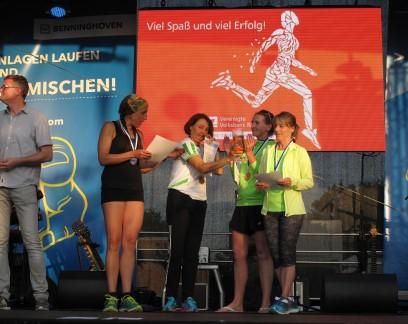Einen respektablen Platz konnte auch unser Team Grünewaldläuferinnen SV Lüxem 2, besetzt durch Lydia Buyna, Elke Leinen, Nicole Mertes und Lisa Schwarz, belegen. Das 3.