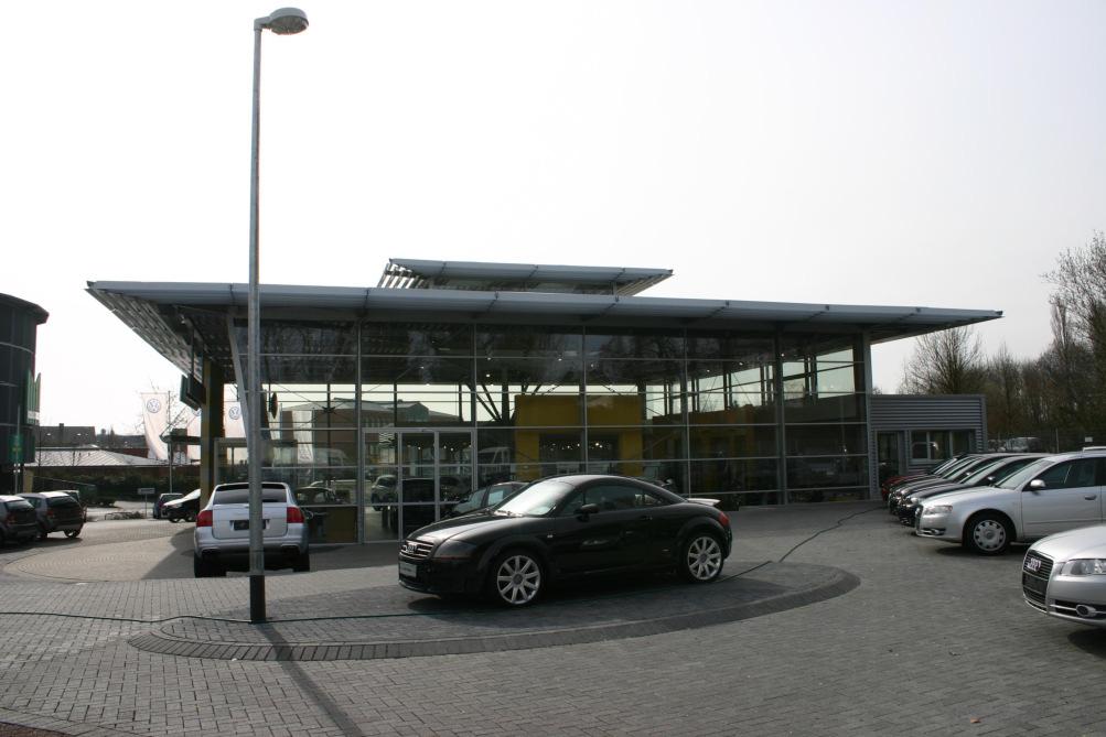 643 cbm Blockheizkraftwerk, Gas- Spitzenlastkessel, Fußbodenheizung, in LP 1-4, dann Projektsteuerung VW-Autohaus Zwischen 2006 und 2008