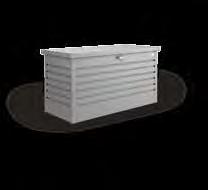 erhältlich in 2 n und in 2 Farben -, LoungeBox Die Design-Box für gehobene Ansprüche - ein Schmuckstück für Terrasse und Garten: erhältlich in 3 Farben - weiß, silbermetallic,