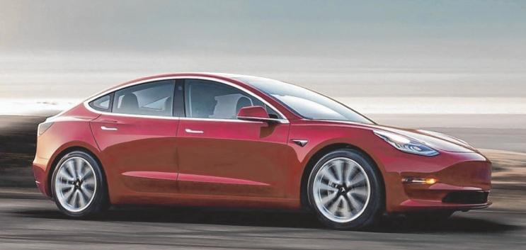 www.tips.at Motor Anzeigen 23 Mit etwas Glück kann man im Frühling 2019 ein Wochenende mit dem Tesla Model 3 gewinnen. Fotos: Fahrfreude.