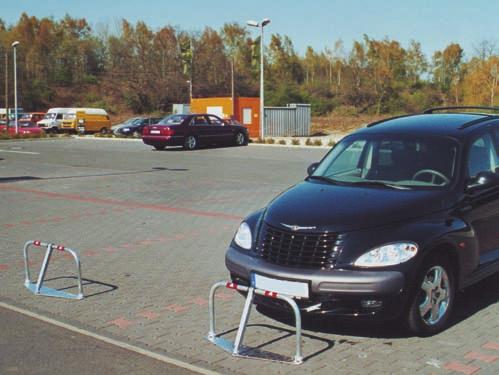 Parkplatzsperrbügel Hält Ihren Parkplatz frei - Verhindert das Zwischenparken.