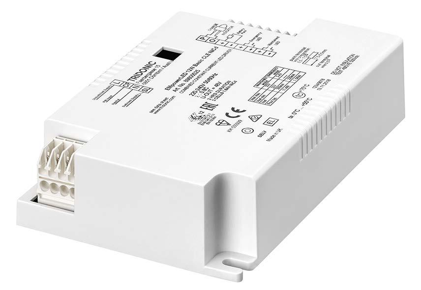 BASIC CE 12/15 W otlichteddriver Produktbeschreibung EDDriver für den etzbetrieb mit integrierter Simple CORRIDOR FUCTIO (CF) und otlichtfunktion für manuellen Test Für einzelbatterieversorgte