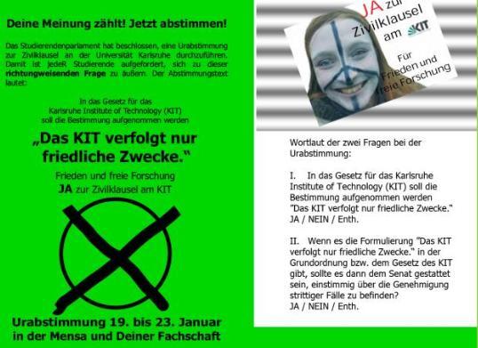Folien KIT Karlsruhe für Zivilklausel-Arbeitstreffen in der Hochschule Bremen am 25. Februar 2017 I. History: Jan.