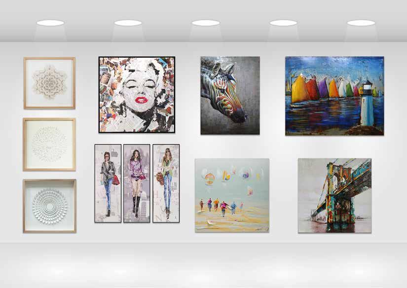 Galerie Bilder... auch Wanddekoration aus unserer Kollektion können Sie im Multichannel System anbieten.