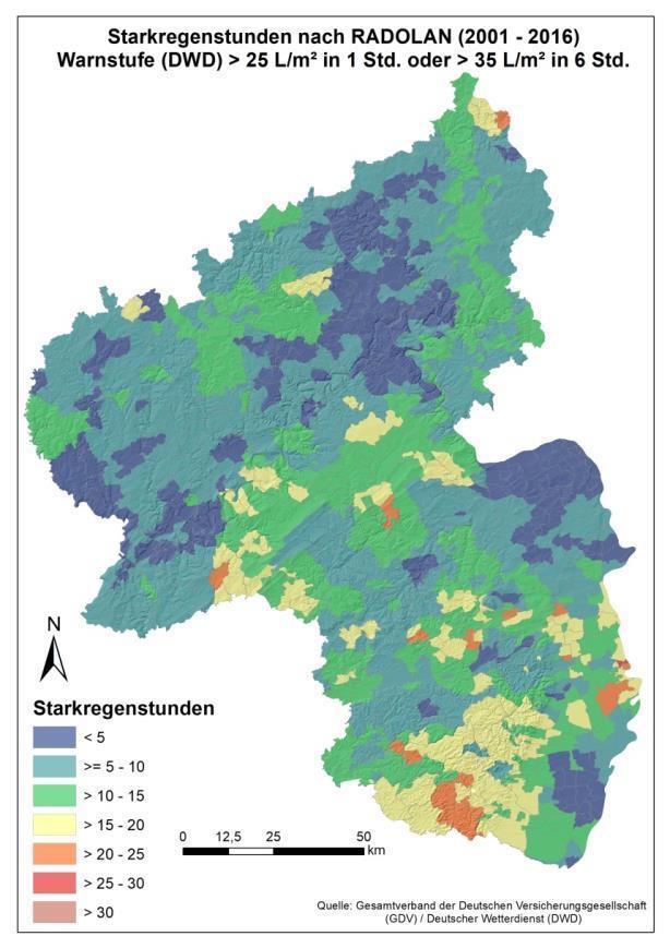 Folgen für den Wald Starkregen Wasserrückhalt durch Wald und