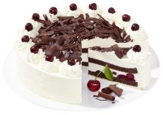 Himbeer-Joghurt-Sahne-Torte Artikel-Nummer: 66012 2100 g / Stück, in 12 Portionen vorgeschnitten, Ø 24 cm Himbeer-Traum! Ein fruchtig-frischer Genuss!