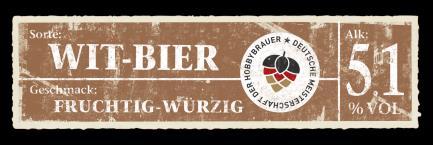 Siegerbiere der Deutschen Hobbybrau-Meisterschaft Wit-Bier 0,3l 0,5l 3,80 5,80 Entdecken Sie das Siegerbier der 2.