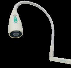 LICHTSYSTEME HX LED Die kleine und robuste Untersuchungsleuchte HX LED ist schön in ihrer Erscheinung und eignet sich ideal für Intensivstationen, Patientenzimmer und Arztpraxen.