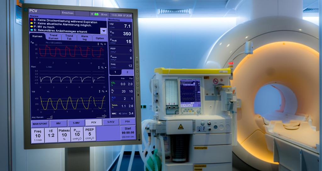 LEON MRI Speziell für den Einsatz im Herzkatheterlabor oder MRT Der Leon mri ist speziell für den Einsatz im MRT-Umfeld mit Feldstärken von bis zu 40 Millitesla entwickelt worden.