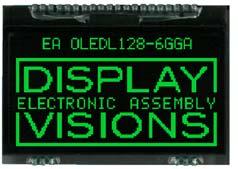 EA OLED SERIE Mit der EA OLED Serie führt ELECTRONIC ASSEMBLY die weltweit erste Displayfamilie mit OLED- Technologie für direktes Einlöten ein.