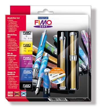 FIMO soft Modellier-Set 8624 30 Die neue exklusive Modellieridee: Schreibgeräte in selbst kreiertem Design.