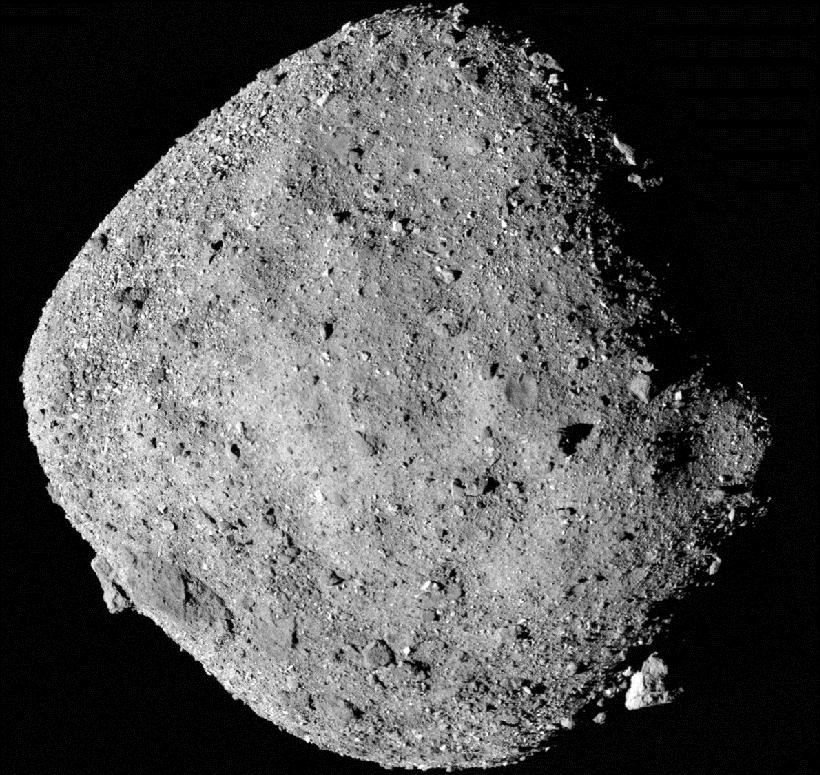 OSIRIS-REx Origins, Spectral Interpretation, Resource Identification, and Security-Regolith Explorer Untersuchen des Asteroiden 101955 Bennu vor Ort (3.