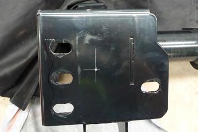 extra mounting hole as shown in pic A, refer