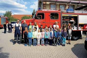 Nummer 37 Donnerstag 13. September 2018 2018 Kinderferientag bei der Feuerwehr Neuhausen Am 1. September konnten wir 20 Kinder bei unserem diesjährigen Kinderferientag begrüßen.