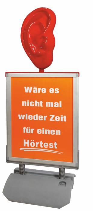 24 Poster 'Zeit für einen Hörtest' DIN-A1 11,00 * Poster only in German!