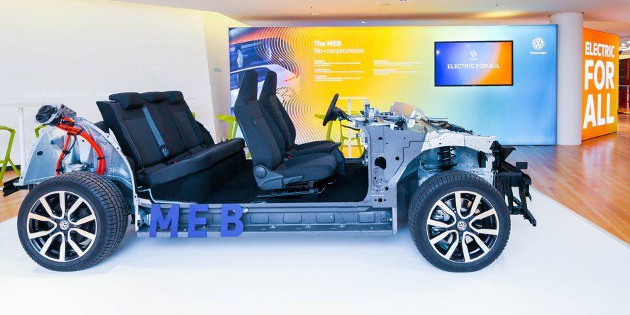Modularer E-Antriebs-Baukasten (MEB) von VW Wir bauen nicht für Millionäre, sondern für Millionen