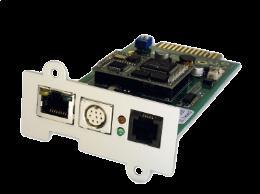 SNMP-Adapter Der SNMP-Adapter integriert die USV in das Netzwerk.