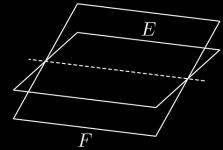 Mögliche Lagebeziehung zwischen zwei Ebenen und veschiedene Beechnungsvaianten 1 Mögliche Lagebeziehungen Geneell untescheidet man dei veschiedene Lagebeziehungen zwischen zwei Ebenen E und