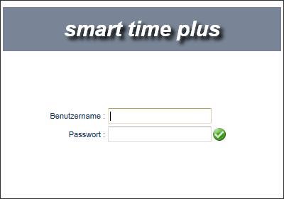 1.2.3 Passwort ändern 2 Tragen Sie Ihren in der Benutzerverwaltung der Zeiterfassungssoftware vergebenen Benutzernamen und Ihr Passwort ein 3 Klicken Sie auf Anmelden, die Webanwendung wird abhängig