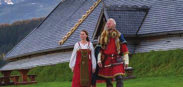 4e LOFOTR WIKINGERFEST WINTER BUCHUNGS-CODE: HR-STU4E ZEITRAUM: 04.11. 03.04. Über den Alltag der Wikinger erfährt man viel im Lofotr Viking Museum in Borg.