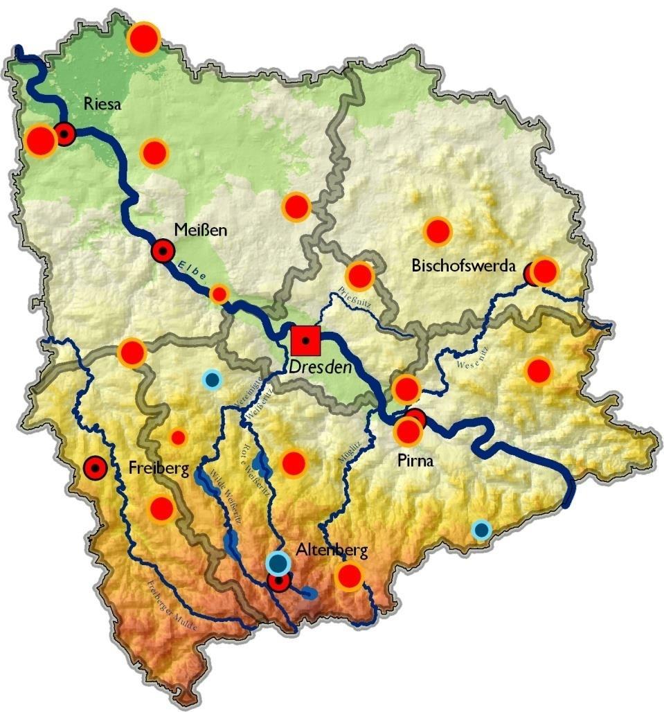 15 REGKLAM Regionale Klimaanpassung in der Modellregion Dresden beobachteter Klimawandel in der