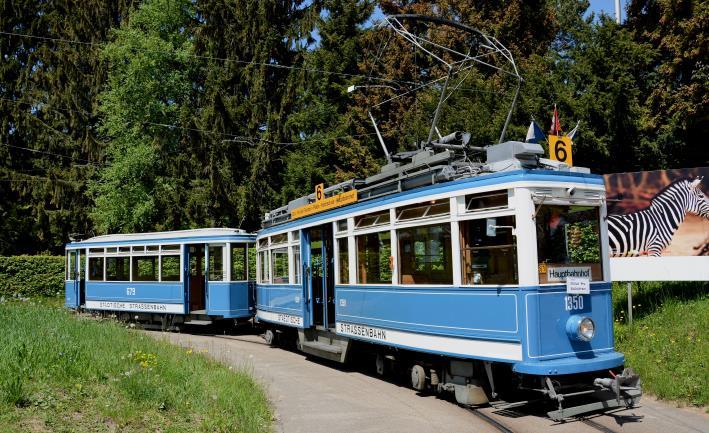 Die legendären «Elefanten» Kaum ein Fahrzeugtyp aus der VBZ-Oldtimerflotte geniesst einen derart grossen Bekanntheitsgrad wie die «Elefanten».