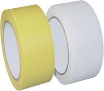 PVC-Klebeband gerillt Farbe: gelb 00 0 mm x m 60,09 08 8 mm x m 48,8 050 50 mm x m 6,8 Farbe: weiß 0 0 mm x m 60,09 8 8 mm x m 48,8 50 50 mm x m