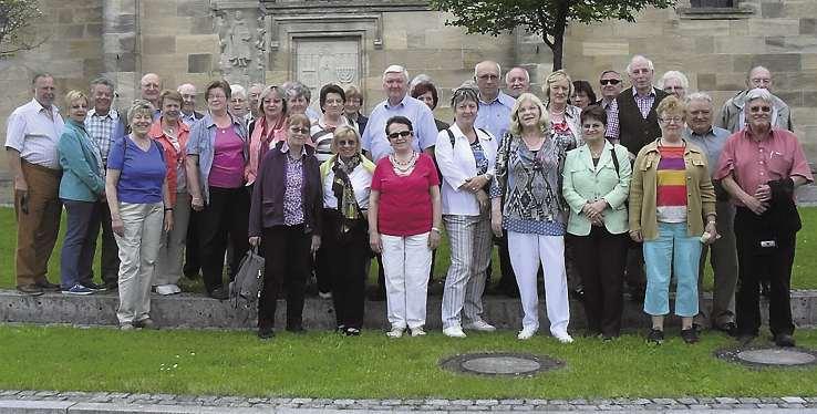3 Bayreuth Senioren-Union Am 06. Juni 2013 startete die Senioren-Union Bayreuth Land zu ihrem Ausflug Rund ums Walberla. Die 39 Teilnehmer begaben sich bei strahlendem Sonnenschein auf die Busreise.