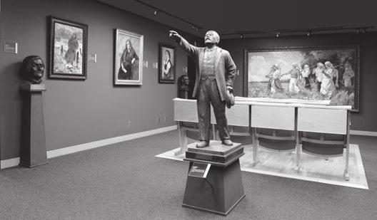 Leninstatue im The Wende Museum in Culver City,