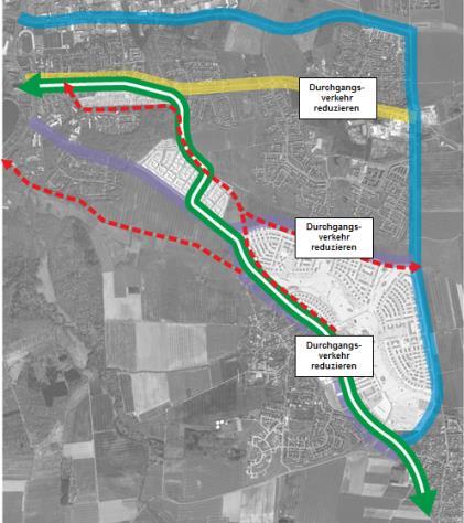 Ausblick Kfz-Verkehr Beschluss zum Ausbau der Achse L290 Dieselstraße Beschluss zum Bau einer