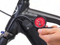 The screw of the seatpost clamp is tightened enough when the seatpost cannot be turned or when it no longer slides down into the seat tube under your weight.