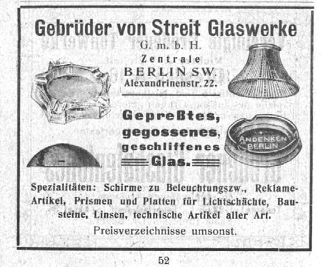 Abb. 2007-3-06/006 Glashütte Adressbuch 1913, Seite 52,