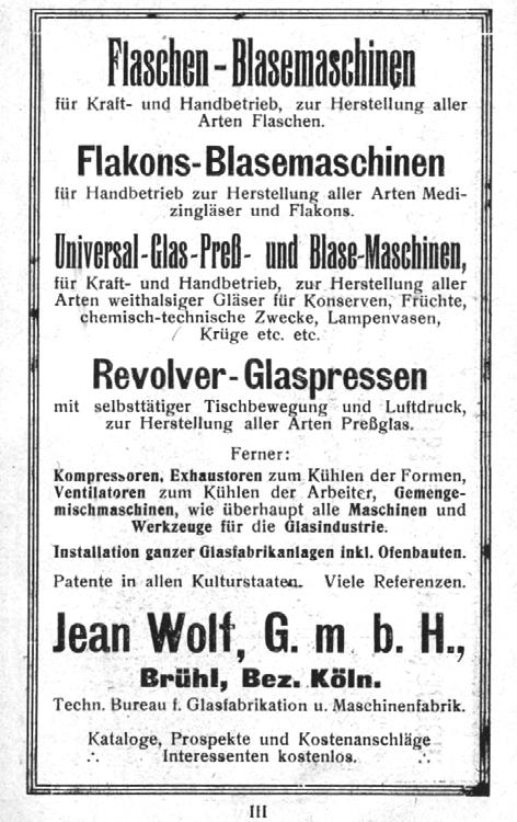 Pressmaschinen Jean Wolf GmbH, Brühl Abb.
