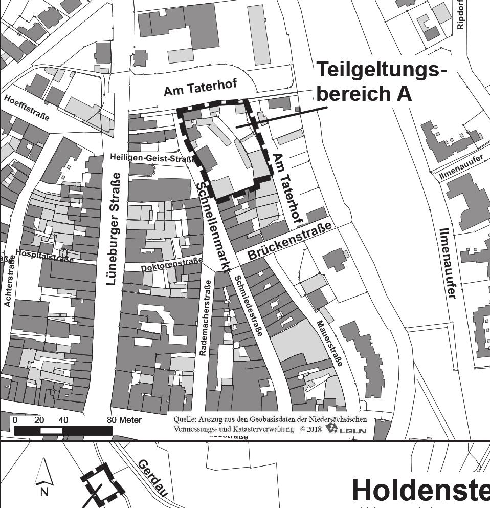 80 Bekanntmachung des Bebauungsplanes Nr. 283 Erweiterung Lohenbergsfelde III Der Rat der Hansestadt Uelzen hat in seiner Sitzung am 14.05.2018 den Bebauungsplan Nr.