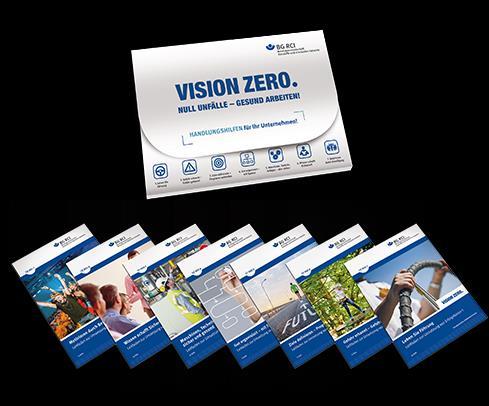 VISION ZERO-Mappe: 7 auf einen Blick 7 Leitfäden mit kurzen Checks, Tipps und Praxisbeispielen Sonderedition bestellbar vom