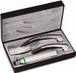 Laryngoscopes / Accessories Laryngoskope / Zubehör 514963FX Set Case for one battery handle and up to three McIntosh blades Set-Etui für