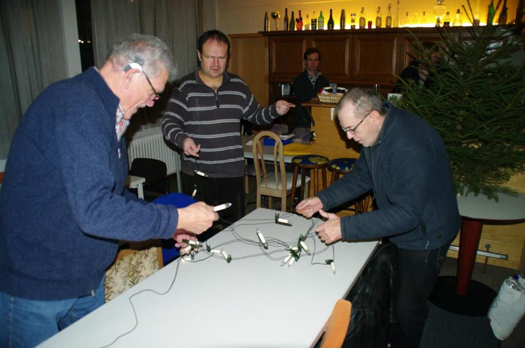 Harald Voit, Axel Wienand und Manfred Giebeler (von links)