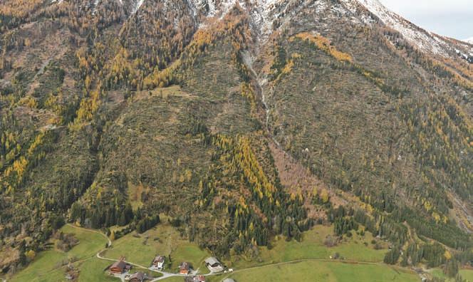 In Kals a.g. wurden rund 400 ha Waldflächen zerstört. Sturmereignis VAIA ein enormes Schadereignis für Osttirol auch für den Thurner Wald?