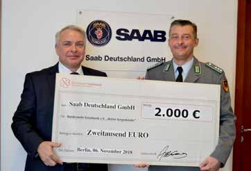 Global Player mit Herz Saab Deutschland GmbH unterstützt unsere Sorgenkinder 2.