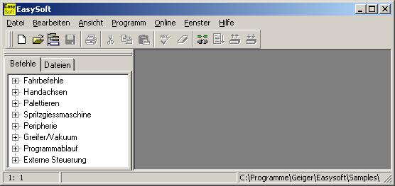 3 Programm EasySoft 3.