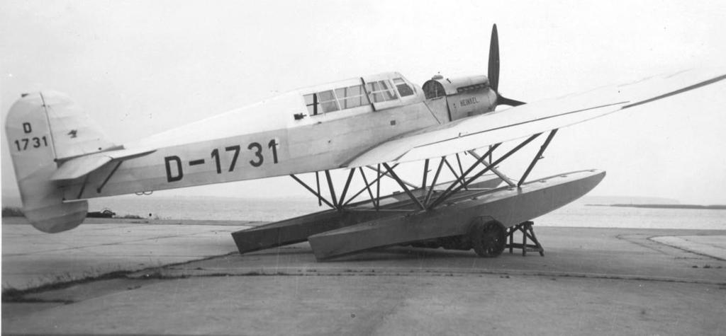 Weiterentwicklung HE 10 Als Weiterentwicklung der HE 6 bauten die Ernst Heinkel Flugzeugwerke Ende 1928 zwei Exemplare des Musters HE 10 zur Langstrecken- und Funkerschulung der Deutschen