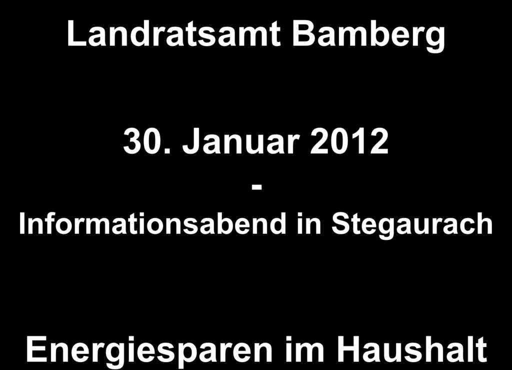 Landratsamt Bamberg 30.
