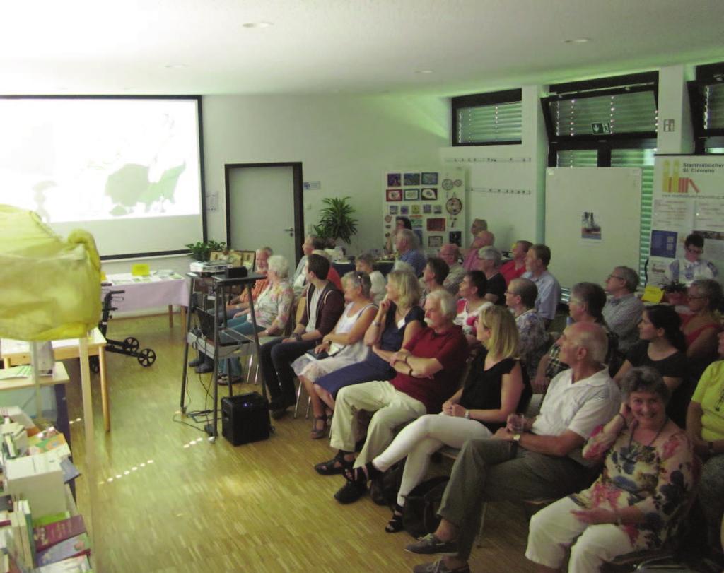 22 Am 24. August veranstalteten die Gemeindediakonie e.v. und die Diakoniestation Münster einen gemeinsamen Aktionstag zum Thema Kultur und Pflege.