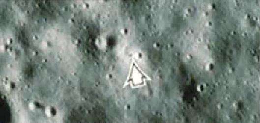 Mondlandungen stattgefunden haben auf den ersten 5 Bildern sieht man überhaupt nichts, und die